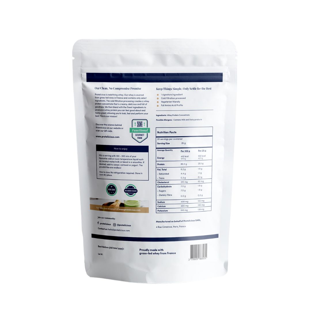 Gourmet Whey Protein – True Original | 500g