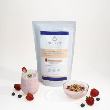 Gourmet Whey Protein – True Strawberry Smoothie