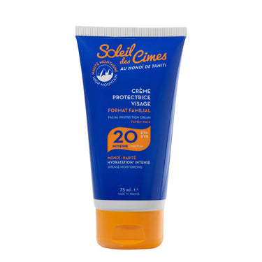 Family Size | Monoi & Shea Facial Protection Cream SPF 20 | 75ml